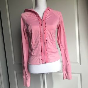 Pastel zip up hoodie
